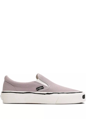 KAMIYA Cornell slip-on sneakers - Purple