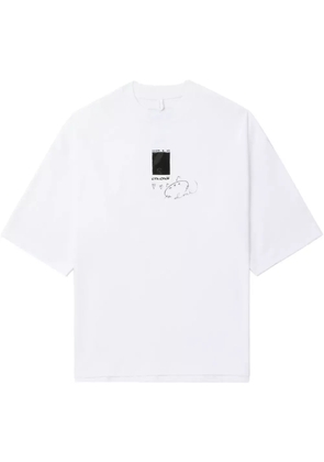 Doublet logo-print T-shirt - White