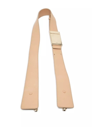 Chloé Pre-Owned leather bag strap - Neutrals