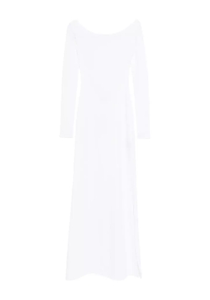 Xenia Magera open back dress - White