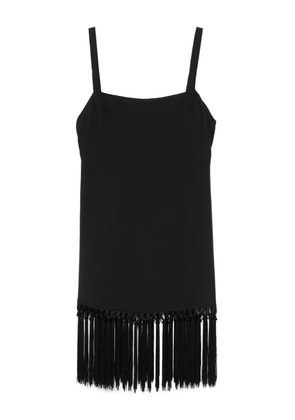 Taller Marmo fringed dress - Black