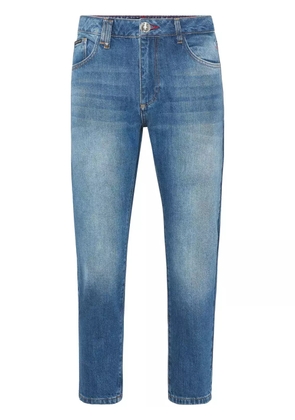 Philipp Plein Detroit tapered-leg jeans - Blue