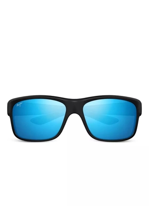 Maui Jim mirrored rectangle sunglasses - Black