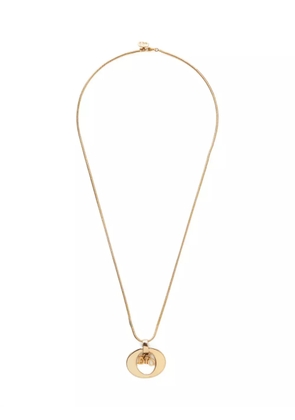 Christian Dior Pre-Owned 1980-1990s Logo necklace - Gold