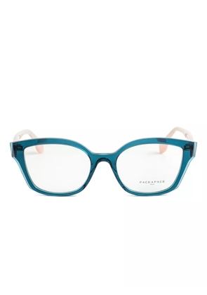 Face À Face two-tone glasses - Blue