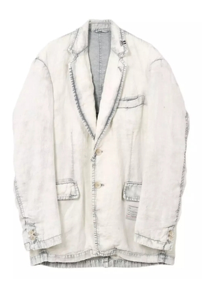 Maison MIHARA YASUHIRO single-breasted blazer - White