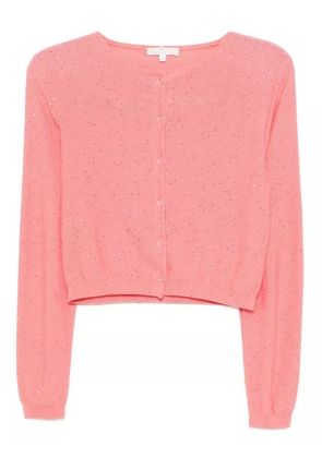 To b. by agnès b. sequin-embellished cardigan - Pink