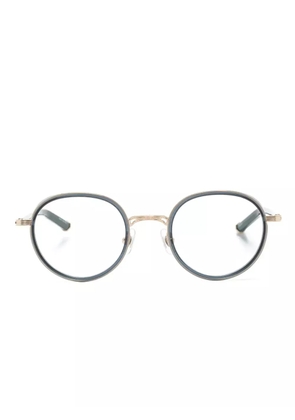 Matsuda M3134 round-frame glasses - Blue