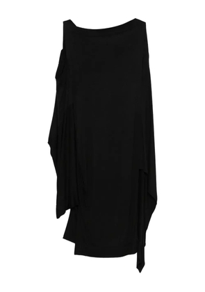 Vivienne Westwood Pre-Owned 2017 asymmetric draped dress - Black