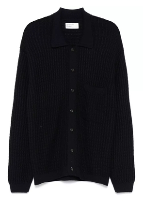 Universal Works classic-collar cardigan - Blue