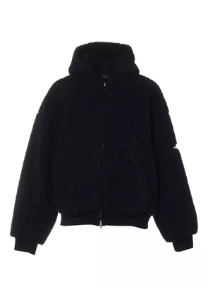 Balenciaga Pre-Owned 2024 faux-fur hoodie - Black