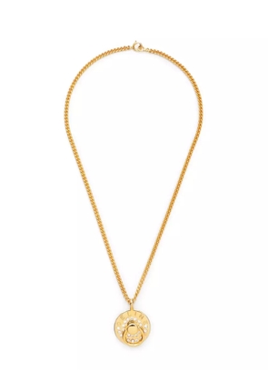 Celine Pre-Owned 1990 door knocker pendant necklace - Gold