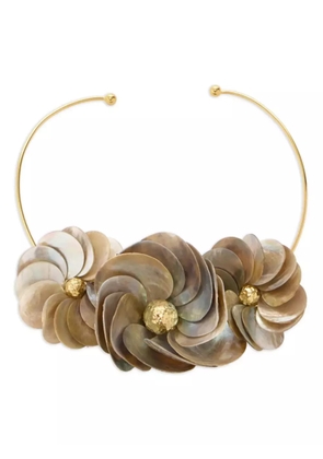 Vanina Fleur de Shells necklace - Gold