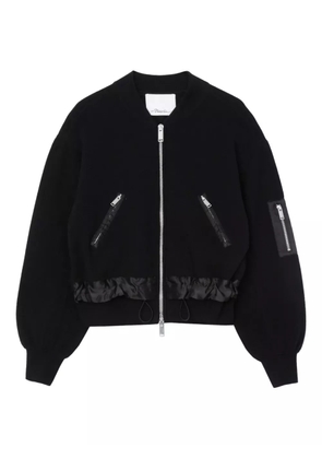 3.1 Phillip Lim zip-fastening balloon-sleeve jacket - Black