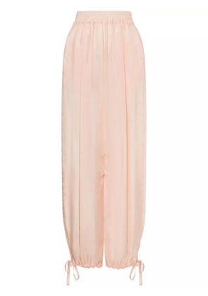 Philosophy Di Lorenzo Serafini silk tapered trousers - Pink