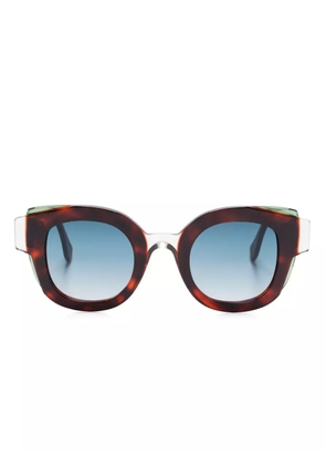 Face À Face Layer1 sunglasses - Brown