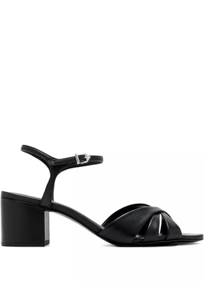 Schutz 60mm crossover ankle-strap sandals - Black