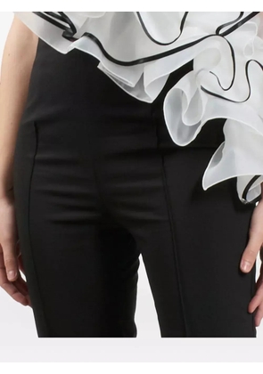 Babylone Paris ruffled-detail jumpsuit - Black