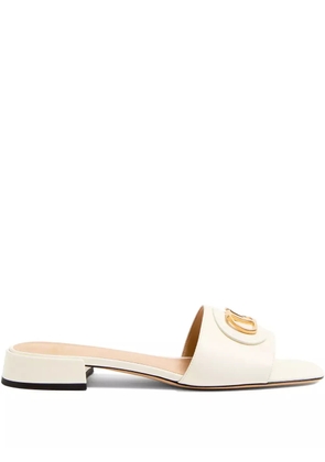 Valentino Garavani 20mm VLogo Signature slides - White