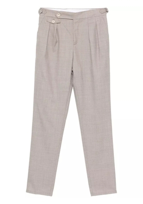 Brunello Cucinelli tapered trousers - Brown