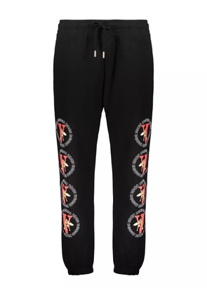 Vlone x Rodman Devil cotton track pants - Black