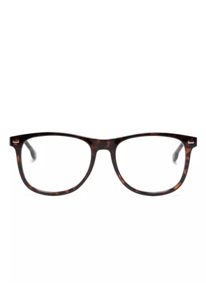 Carrera geometric-frame glasses - Brown