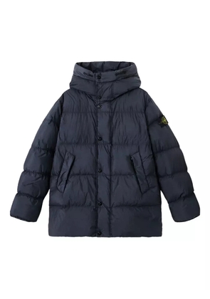 Stone Island Crinkled padded jacket - Blue