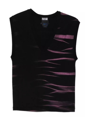 Versace Pre-Owned 2000s Medusa-embroidered tank top - Black