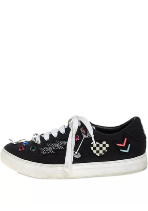 Marc Jacobs Vintage 2024 pre-owned patch-embellished sneakers - Black
