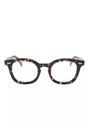 Family Affair Depp tortoiseshell round-frame glasses - Brown