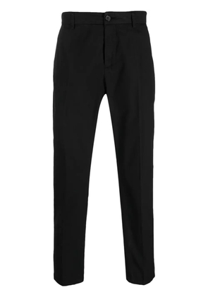 Department 5 logo-patch straight-leg trousers - Black