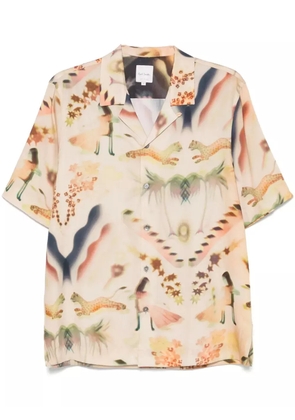 Paul Smith Lumiere-print shirt - Neutrals