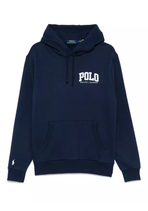 Polo Ralph Lauren logo fleece hoodie - Blue