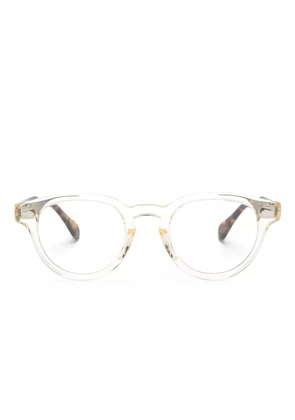 Moscot Maydela round-frame glasses - Yellow