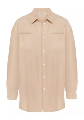 ANNAFOXY pocketed shirt - Neutrals