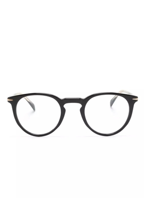 Eyewear by David Beckham round-frame glasses - Black