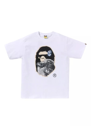 A BATHING APE® graphic T-shirt - White
