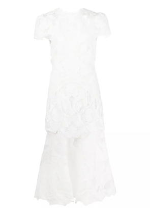 Simkhai cut out-detail midi dress - White