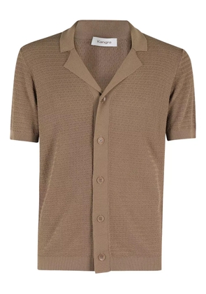 Kangra cotton-blend shirt - Brown