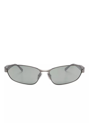 Balenciaga Eyewear oval-frame sunglasses - Silver