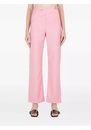 Wynn Hamlyn saddle-wrap trousers - Pink
