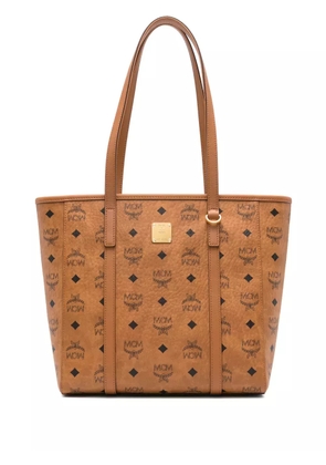 MCM small Toni tote bag - Brown