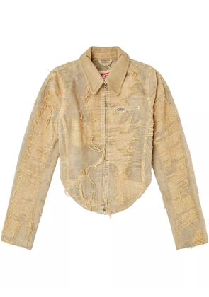 Diesel cropped jacket - Neutrals