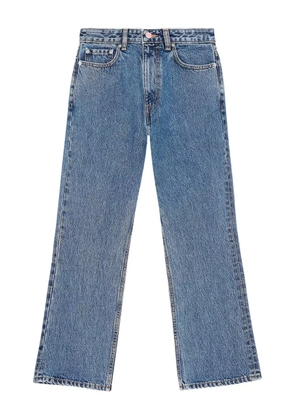 GANNI straight-leg jeans - Blue