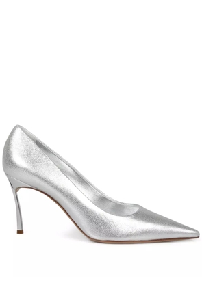 Casadei 100mm Superblade pumps - Silver