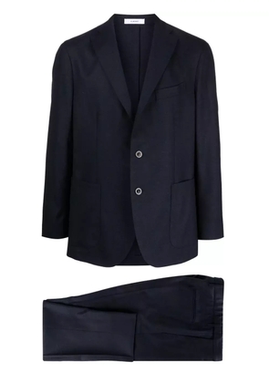 Boglioli single-breasted virgin wool suit - Blue