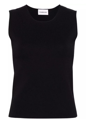 P.A.R.O.S.H. fine-knit tank top - Black