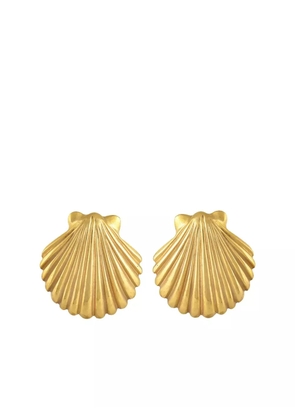 MAYOL shell earrings - Gold
