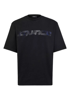 DSQUARED2 Raised-print T-shirt - Black