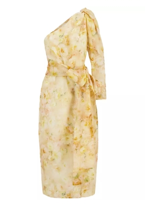 ZIMMERMANN Crush midi dress - Yellow